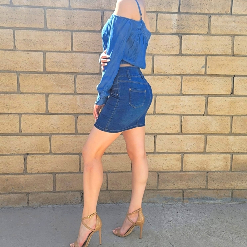 Top and skirt set